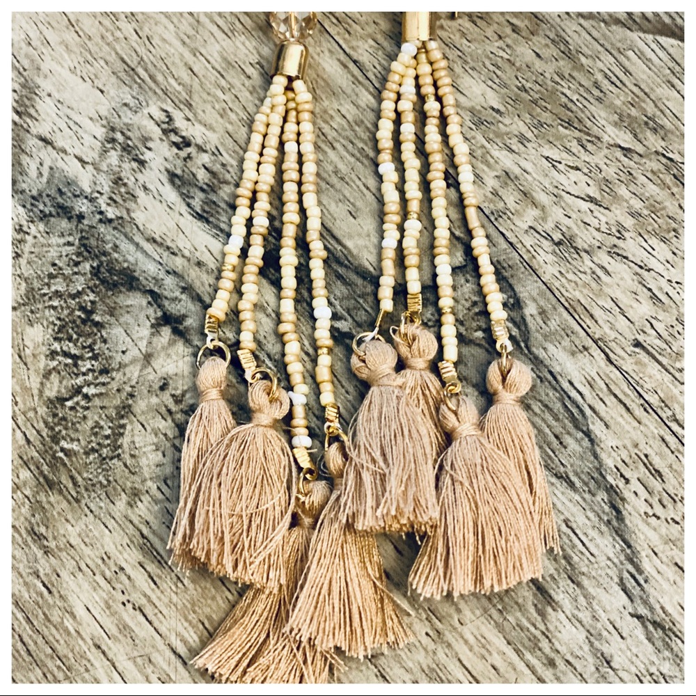 Chic layered earrings - Picture 2 of 2